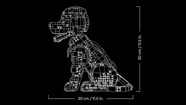 Lego Icons 11384 Golden Retriever Puppy, 8 image