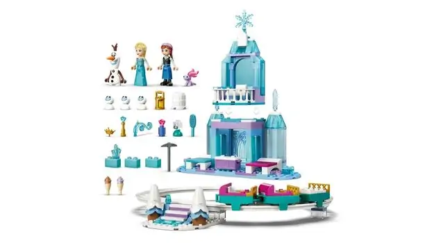 Lego Disney 43281 Elsa's Ice Castle & Snow Ride Adventure, 5 image