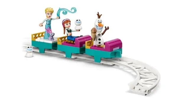 Lego Disney 43281 Elsa's Ice Castle & Snow Ride Adventure, 4 image
