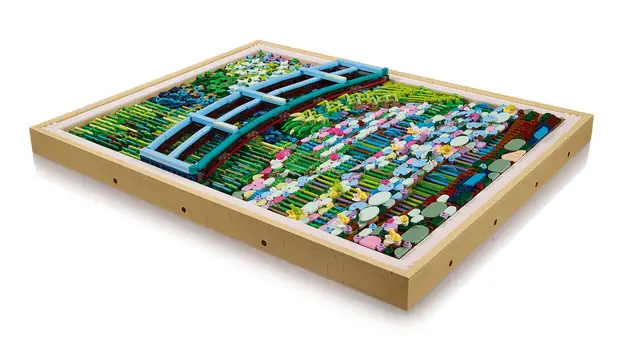 Lego Art 31220 Claude Monet – Bridge over a Pond of Water Lilies, 14 image