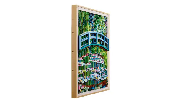 Lego Art 31220 Claude Monet – Bridge over a Pond of Water Lilies, 13 image