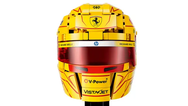 Lego Editions 43022 Scuderia Ferrari HP Lewis Hamilton Helmet, 11 image