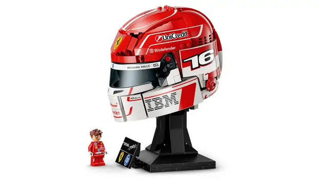 lego Editions 43014 Scuderia Ferrari HP Charles Leclerc Helmet, 5 image