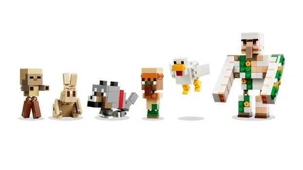 Lego Minecraft 21592 Chicken Jockey Desert Attack, 3 image