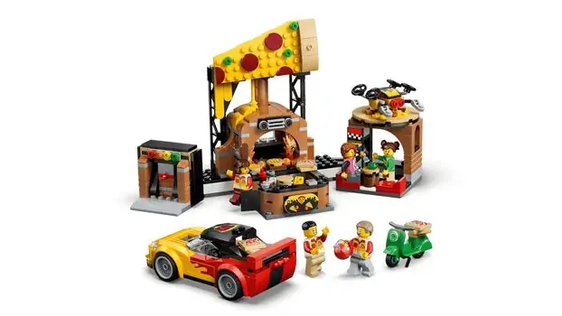 Lego city 60496 Pizza Delivery Experience with Vehicles, 9 image