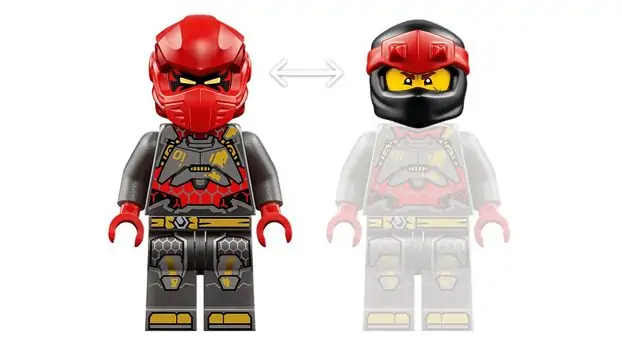 Lego Ninjago 71870 The Twin Titan Mechs, 6 image