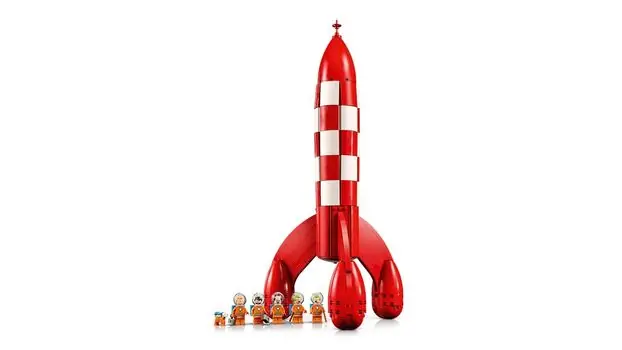 Lego Ideas 21367 Tintin® Moon Rocket, 5 image