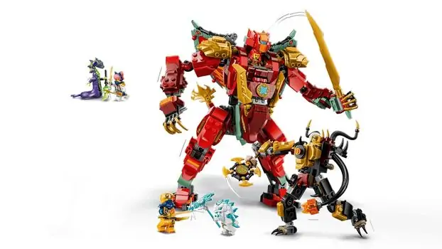 Lego Ninjago 71868 Wyldfyre's Transforming Dragon Mech, 8 image