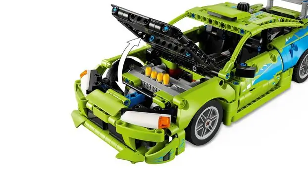 Lego Technic 42229 Fast and Furious Mitsubishi Eclipse Car, 11 image