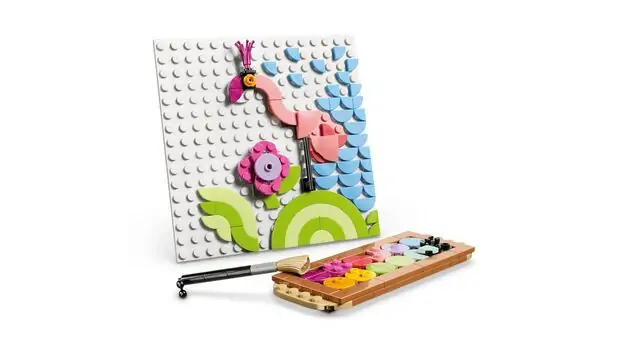 Lego Creator 31390 Floral Art Decor Painting, 7 image