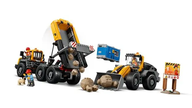 Lego city 60494 Dump Truck & Front End Loader, 4 image