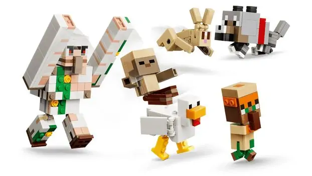 Lego Minecraft 21592 Chicken Jockey Desert Attack, 4 image