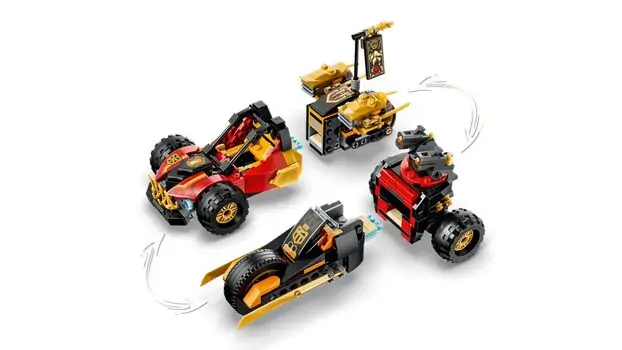 Lego Ninjago 71864  Kai and Cole's Combiner Vehicles, 6 image