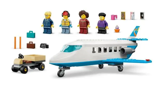 Lego City 60492 Passenger Jet, 8 image