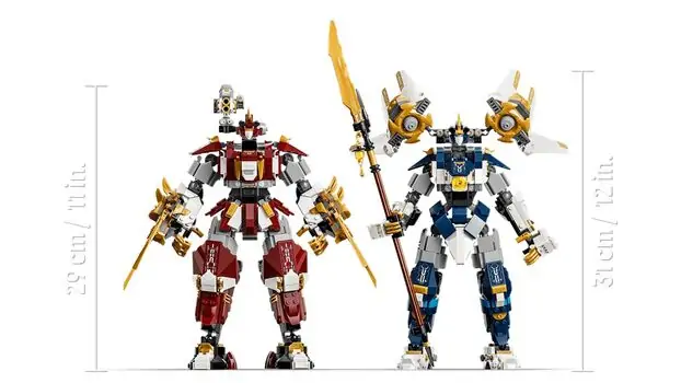Lego Ninjago 71870 The Twin Titan Mechs, 4 image