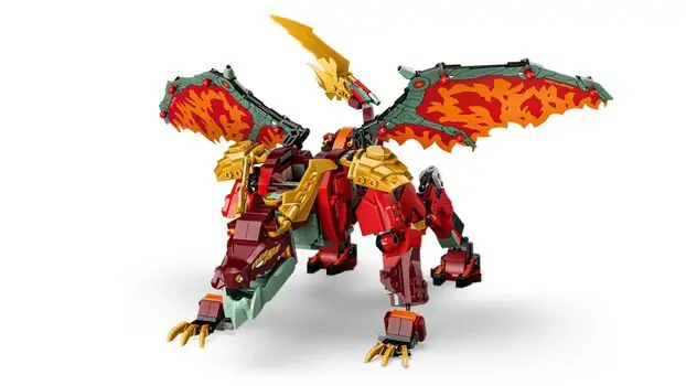Lego Ninjago 71868 Wyldfyre's Transforming Dragon Mech, 11 image