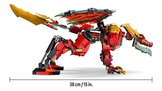 Lego Ninjago 71868 Wyldfyre's Transforming Dragon Mech, 10 image