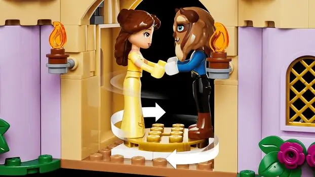 Lego Disney 43289 Belle & the Beast's Enchanted Castle, 6 image