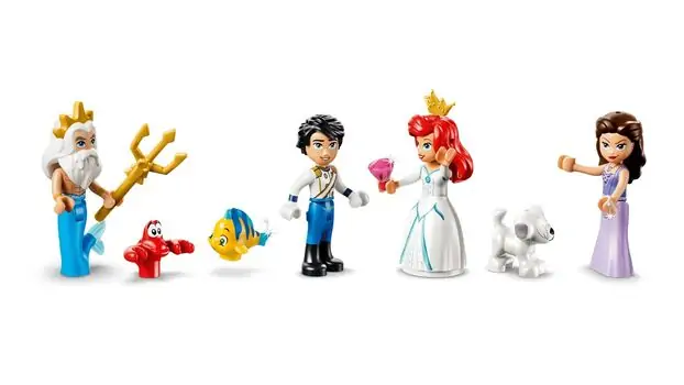 Lego Disney 43299 Ariel's Royal Wedding Boat, 3 image