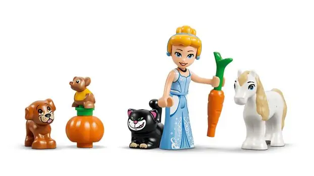 Lego Disney 43283 Cinderella Animal Friends Castle, 6 image