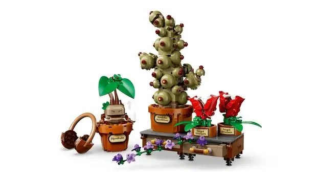 Lego Harry Potter 76474 Hogwarts Herbology Plants, 6 image