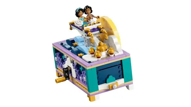 Lego Disney 43295 Jasmine's Jewelry Box, 8 image