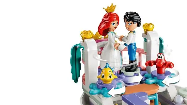 Lego Disney 43299 Ariel's Royal Wedding Boat, 7 image