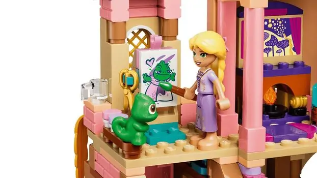 Lego Disney 43297 Rapunzel's Castle, 4 image