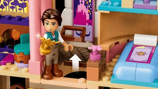 Lego Disney 43297 Rapunzel's Castle, 3 image