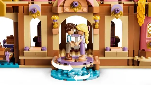 Lego Disney 43297 Rapunzel's Castle, 6 image