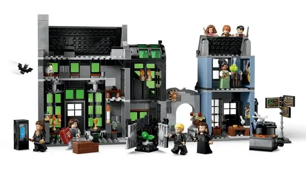 Lego Harry Potter 76471 Knockturn Alley Wizarding Shops, 8 image