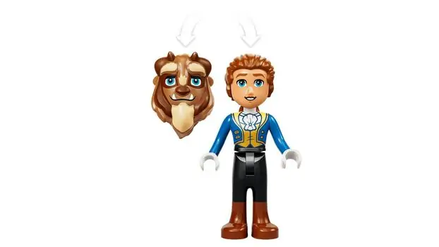Lego Disney 43289 Belle & the Beast's Enchanted Castle, 7 image