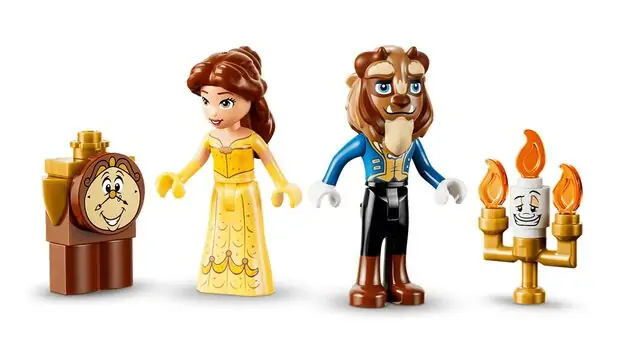 Lego Disney 43289 Belle & the Beast's Enchanted Castle, 3 image