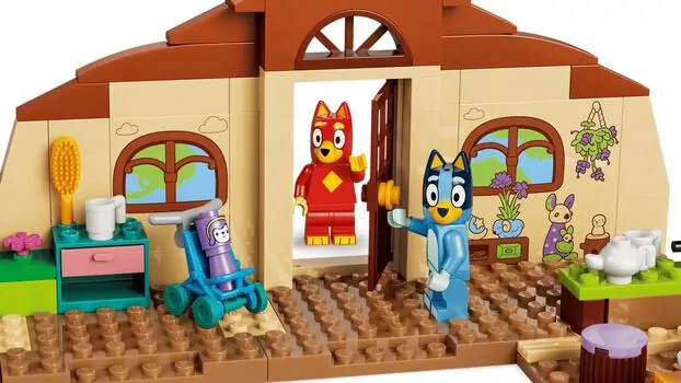 Lego Bluey 11221 School with Rusty and Bluey, 10 image