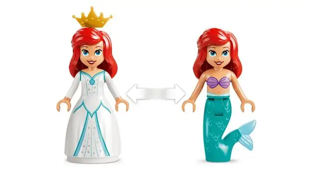 Lego Disney 43299 Ariel's Royal Wedding Boat, 6 image