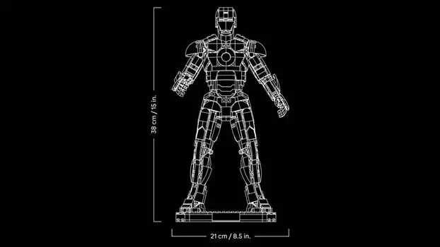 Lego Super Heroes 76344 Iron Man Mark 3 Collectors' Edition, 8 image