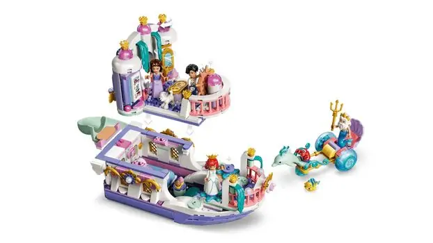 Lego Disney 43299 Ariel's Royal Wedding Boat, 5 image