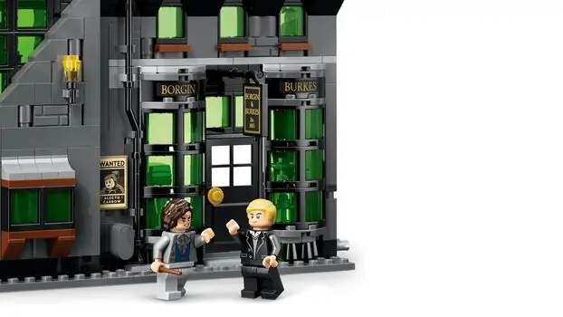 Lego Harry Potter 76471 Knockturn Alley Wizarding Shops, 9 image