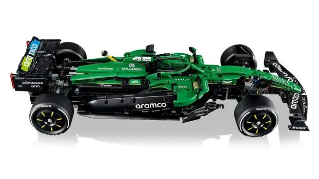 Lego Technic 42240 Aston Martin Aramco AMR25 F1® Car, 5 image