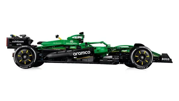 Lego Technic 42240 Aston Martin Aramco AMR25 F1® Car, 4 image