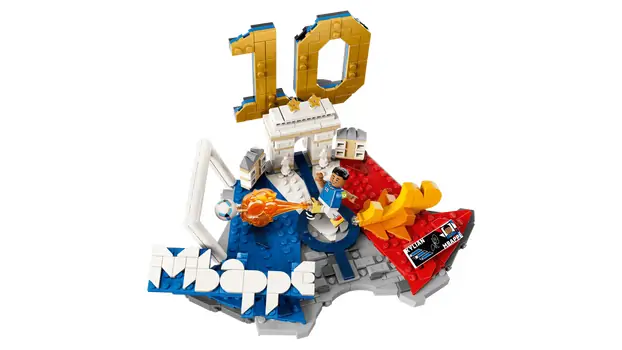lego Editions 43013 Kylian Mbappé – Soccer Highlights, 7 image