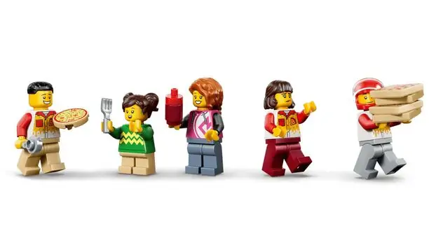 Lego city 60496 Pizza Delivery Experience with Vehicles, 8 image