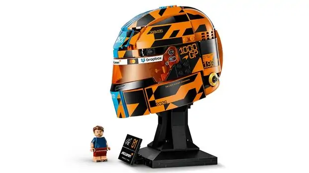 Lego Editions 43017 McLaren Mastercard F1® Team Oscar Piastri Helmet, 4 image
