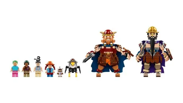 Lego One Piece 75644 Dorry vs. Brogy – Giants of Little Garden, 6 image