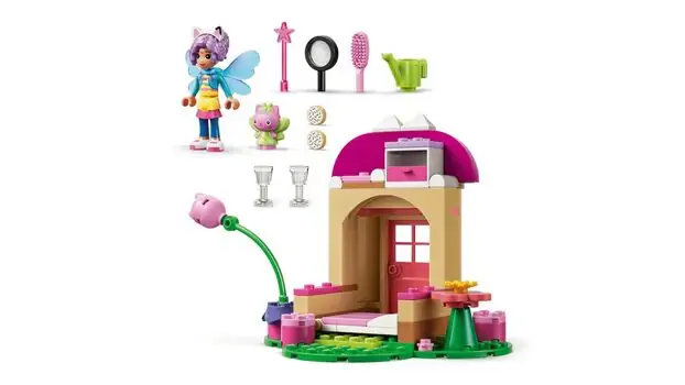 Lego Gabby's Dollhouse 11212 Kitty Fairy's Garden House, 2 image