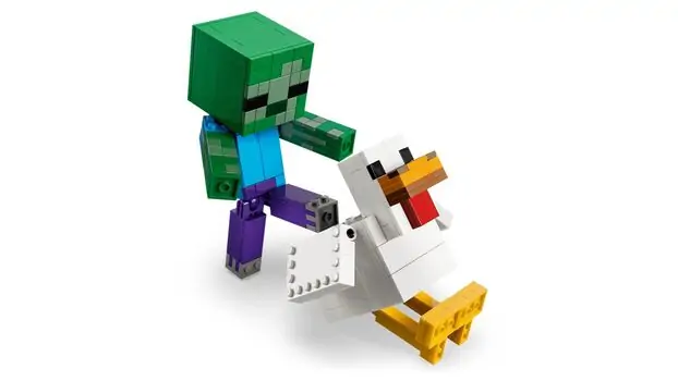 Lego Minecraft 21582 Chicken Jockey, 6 image