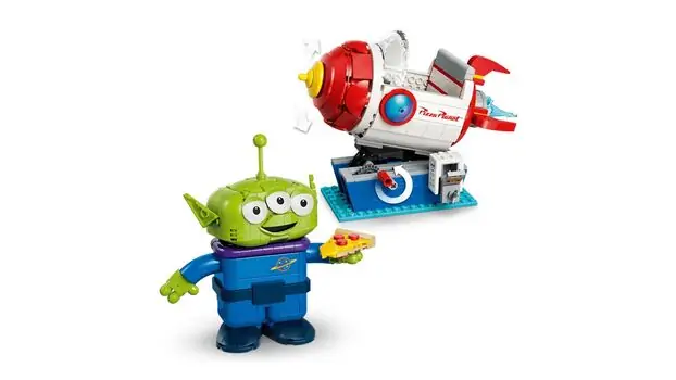 Lego Disney 43307 Alien with Pizza Planet Rocket Ride, 6 image