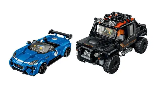 Lego Speed Champions 77264 aguar Project 7 & Land Rover Defender, 4 image