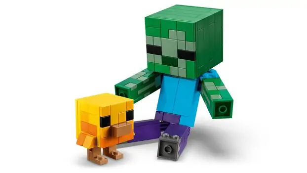 Lego Minecraft 21582 Chicken Jockey, 7 image