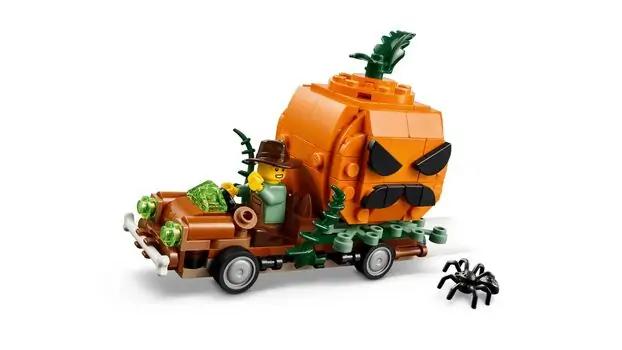 lego 40822 Jack-O'-Lantern Pickup Truck, 3 image